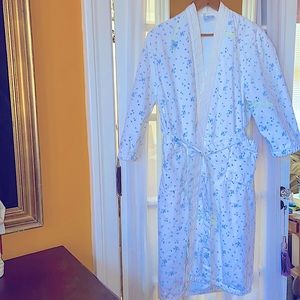 Yves Delorme Cotton with Cotton Terry Lining -  Apres bath robe